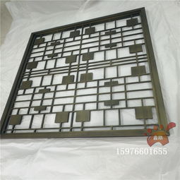 拉絲古銅鋁板雕刻屏風(fēng)產(chǎn)品效果圖